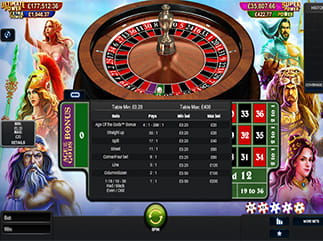 Age of the Gods Roulette Offers Huge Progressive Jackpots