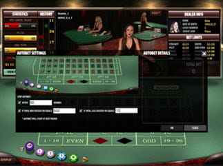 Microgaming Live Roulette Autoplay Settings