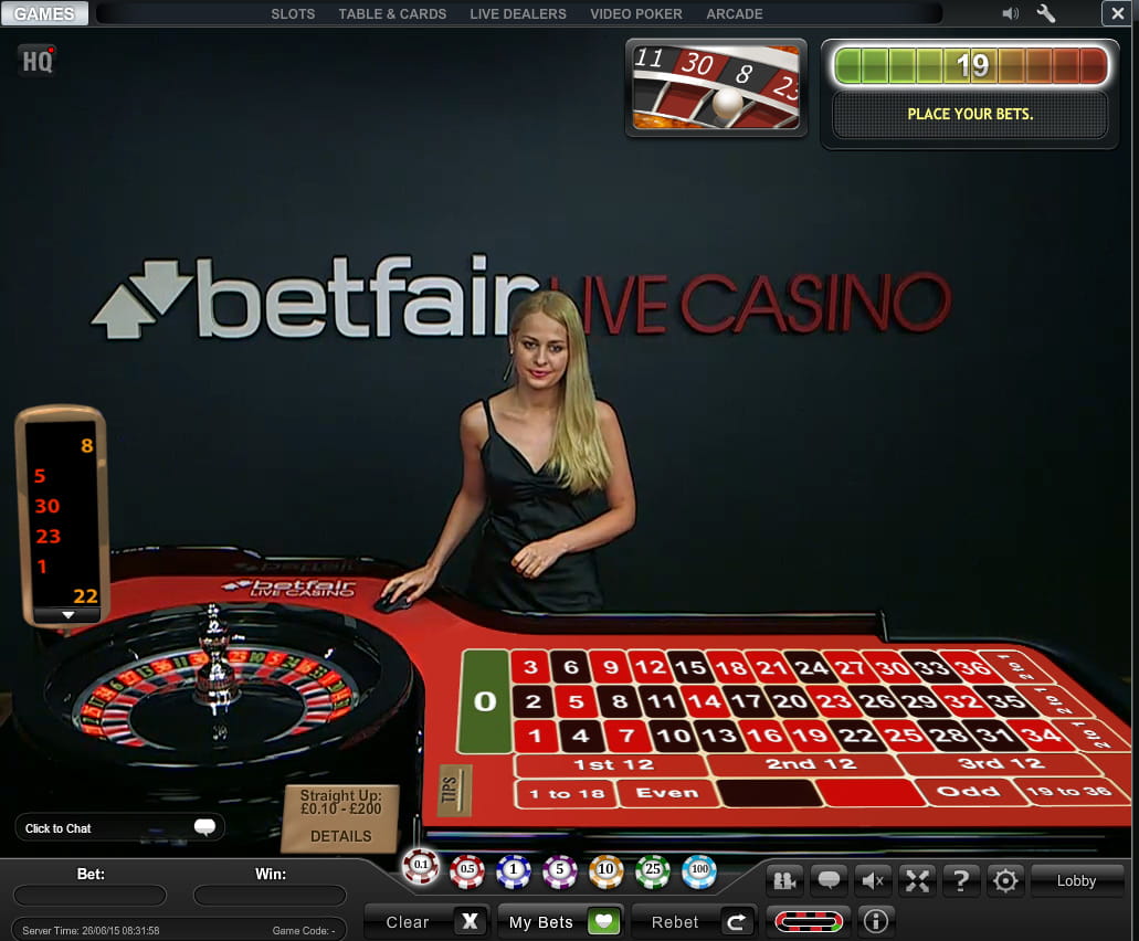 Betfair roulette live можно ли делать ставки онлайн в фонбет