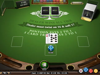 Blackjack Game Powered by NetEnt