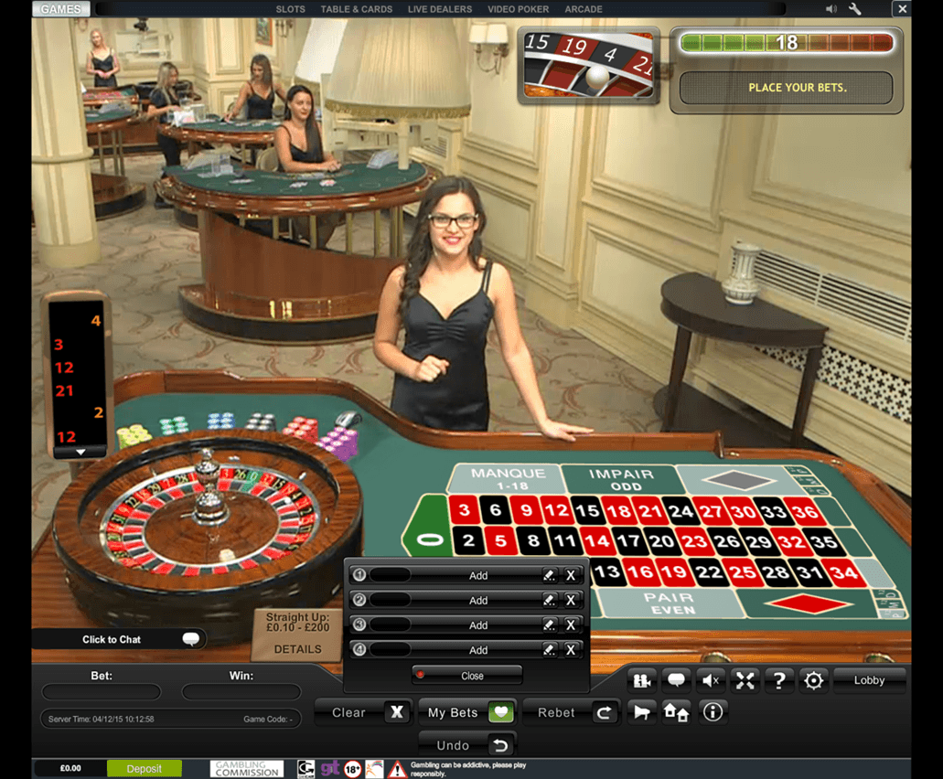 Experience britishness with live uk roulette