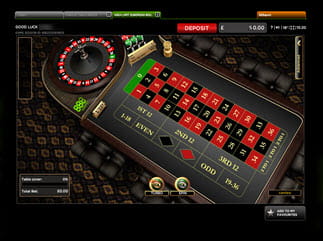 High Limit European Roulette at 888 Casino