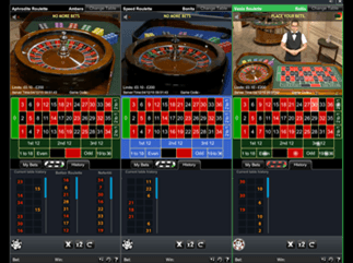 Multi Table Live Roulette