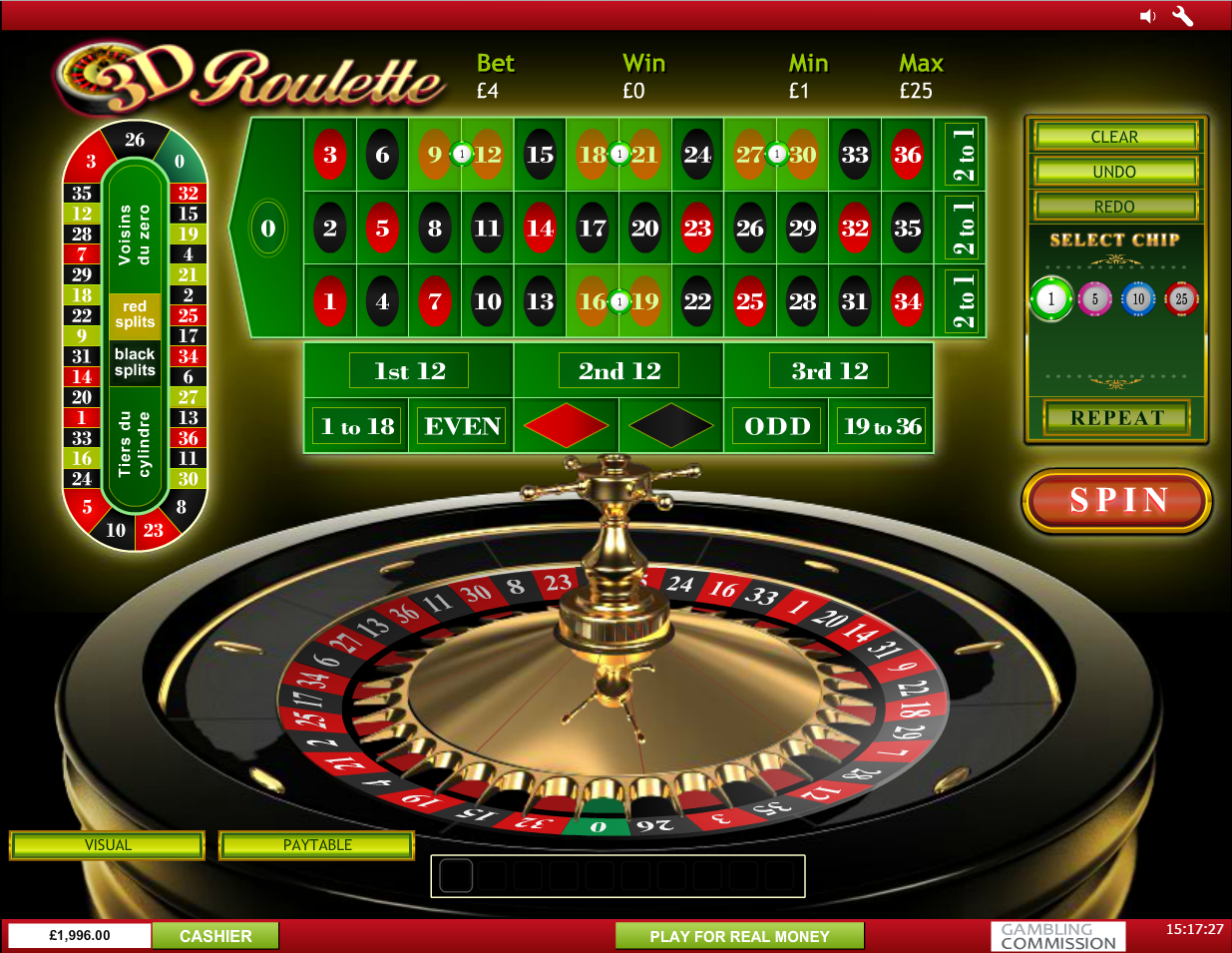 NewAR Roulette