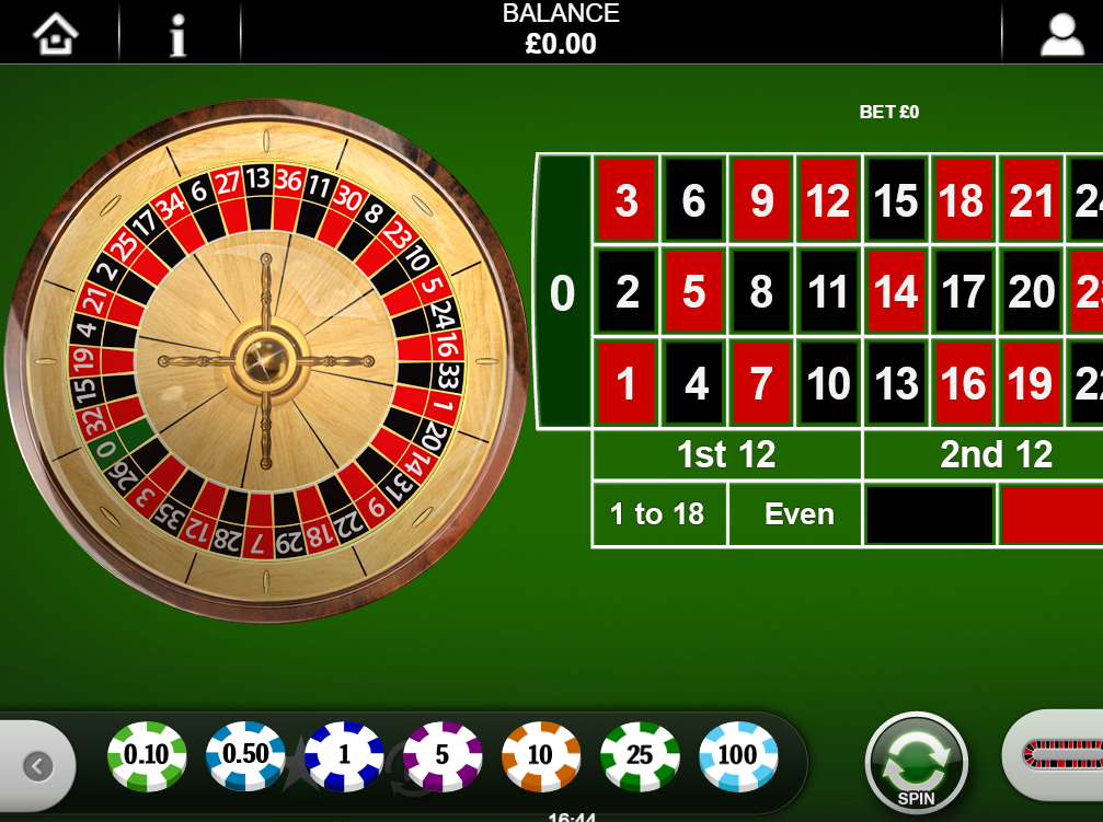 Roulette Wheel Free Play