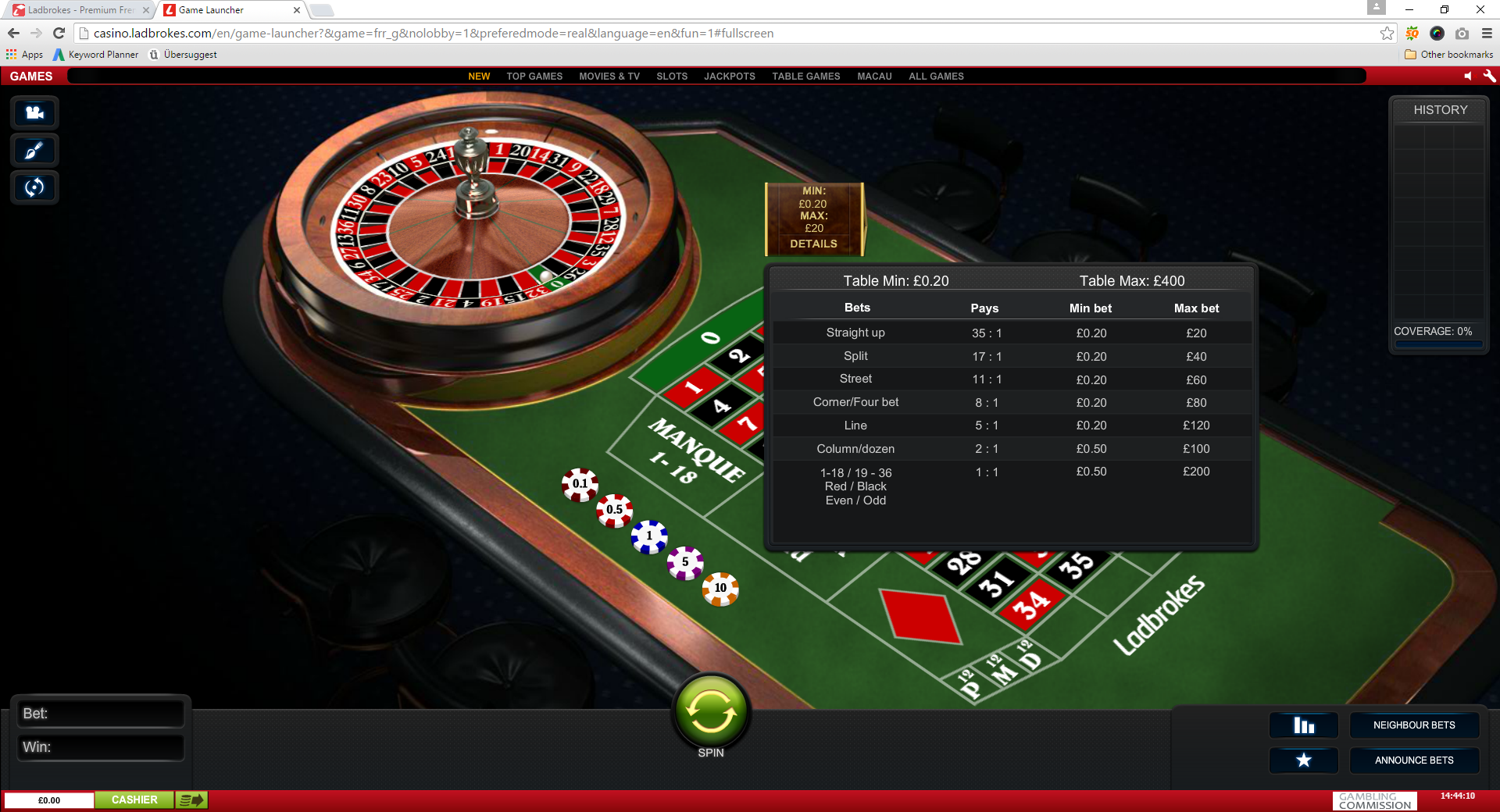 Enjoy the la partage rule with premium french roulette lar?wins